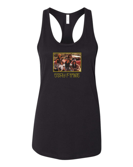 Stay Firme Black Tank Top Mi Vida Loca